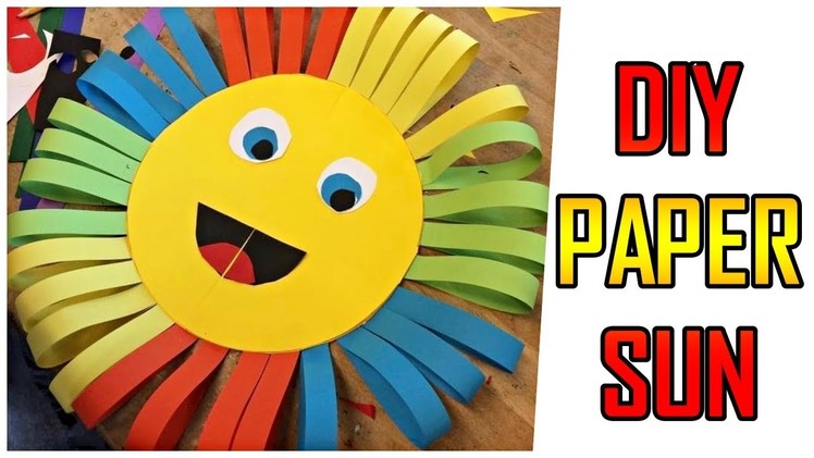 HOW TO MAKE COLORFUL ORIGAMI ???? PAPER SUN ???? - DIY IDEAS - PAPER CRAFTS - Origami Arts