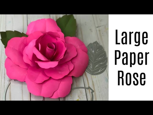 How to make David Tutera's Large Paper Rose