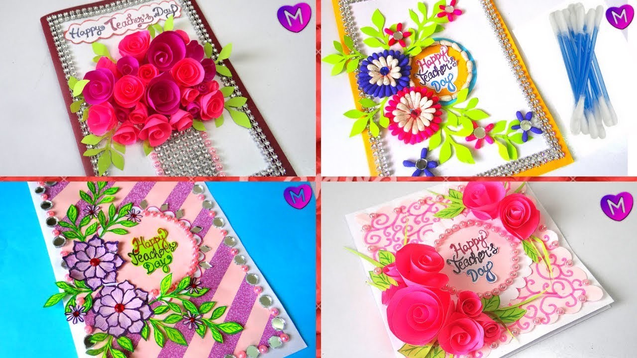 Card Design Ideas Handmade For Teachers