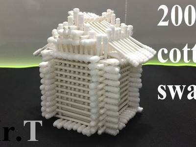 How To Make House With Cotton Swab
