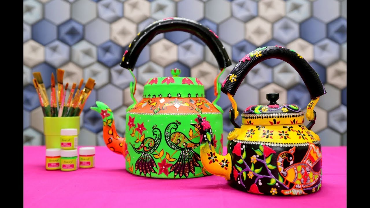 How to Make Kettle Decoration DIY Easy Home Decor