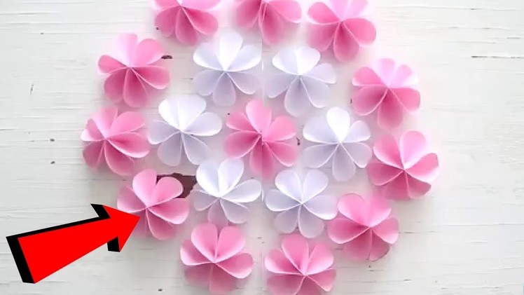 How to Make Paper Flower | DIY Easy Paper Flowers | Flower Making