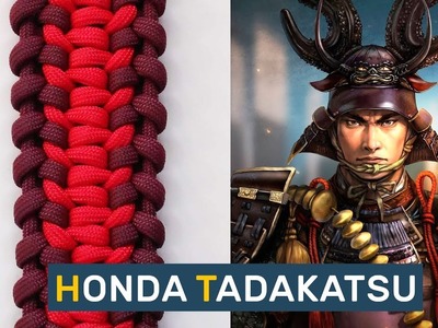 How to make Paracord Bracelet Honda Tadakatsu