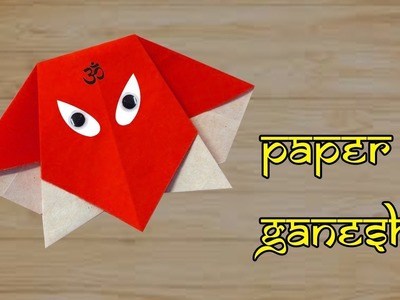 How to make simple & easy paper ganpati. ganesha chaturthi | DIY Paper Craft ,Diwali Craft