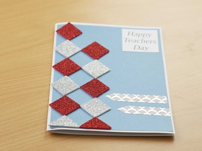 How to make simple greeting card ,DIY father's day, teacher's day, birthday greeting cards