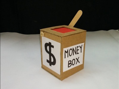 How to make simple money saving box  at home || DIY Piggy Bank