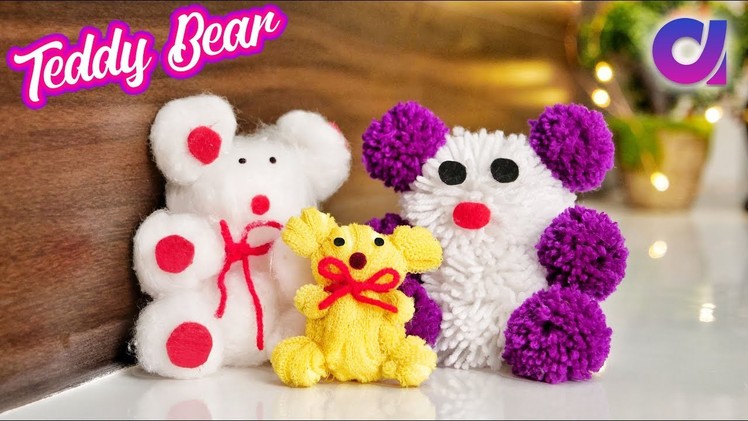 How to make teddy bear at home | Best out of waste | Artkala