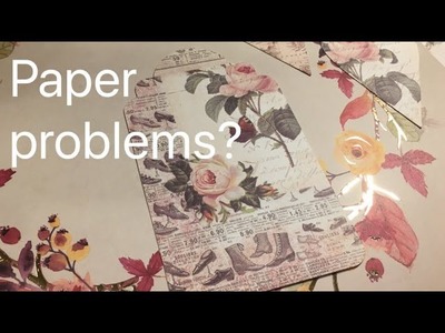 How to use odd papers to make embellishment base pieces |dearjuliejulie