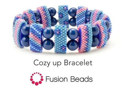 Learn how to create the Cozy up Bracelet by Fusion Beads