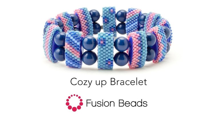 Learn how to create the Cozy up Bracelet by Fusion Beads