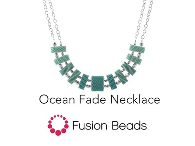 Learn how to create the Ocean Fade Necklace by Fusion Beads
