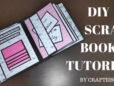 Scrapbook for beginners | scrapbook tutorial | how to make a scrapbook | scrabook for birthday