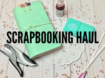 Scrapbooking Haul: My Little Scrapbook Store