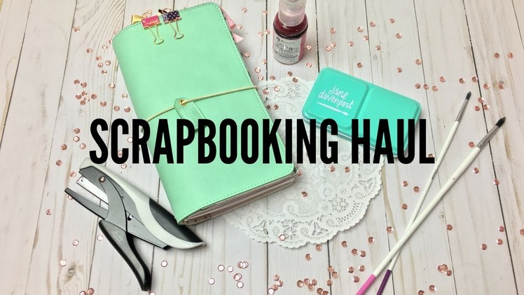 Scrapbooking Haul: My Little Scrapbook Store
