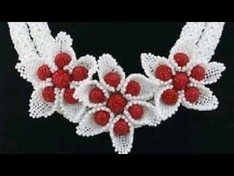 Tutorial On How To Bead  Flower Brooch