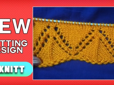 Zigknitt  Beautiful Knitting pattern Design2018