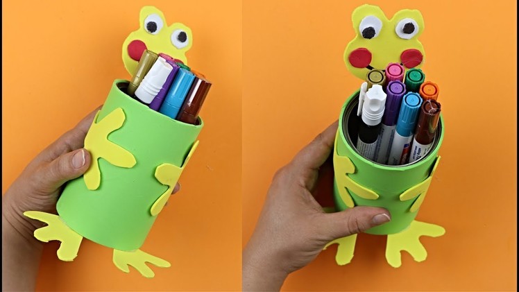 Amazing pencil holder,How to Make Pen Stand || Pen Holder || Pencil Holder