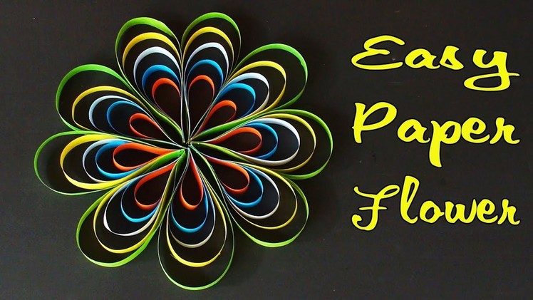 Decorative Crafts - Homecraft - Easy Paper Crafts Flowers - কাগজের তৈরি জিনিস