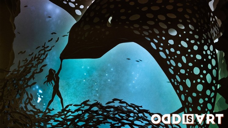 Dive Into This Aquatic Dreambox Made Entirely From Paper