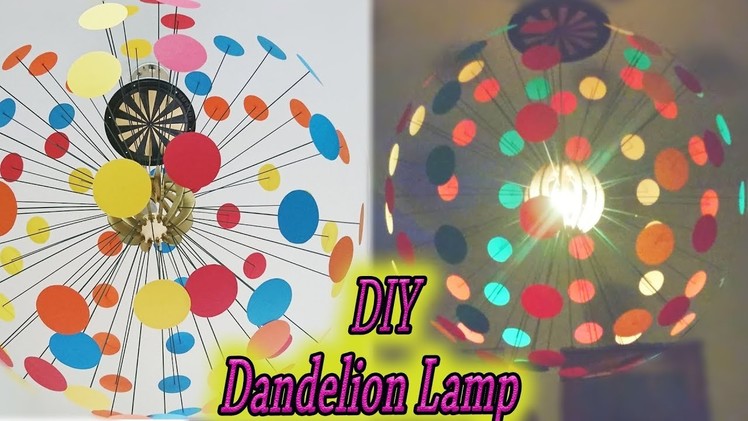 DIY Dandelion Lamp for the Party– Easy to make DIY – Paper Magic Top