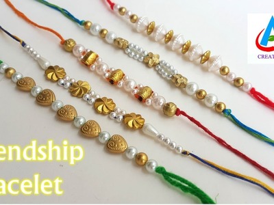 DIY Friendship Bracelets. 5 easy DIY Projects. Friendship bracelet with beads