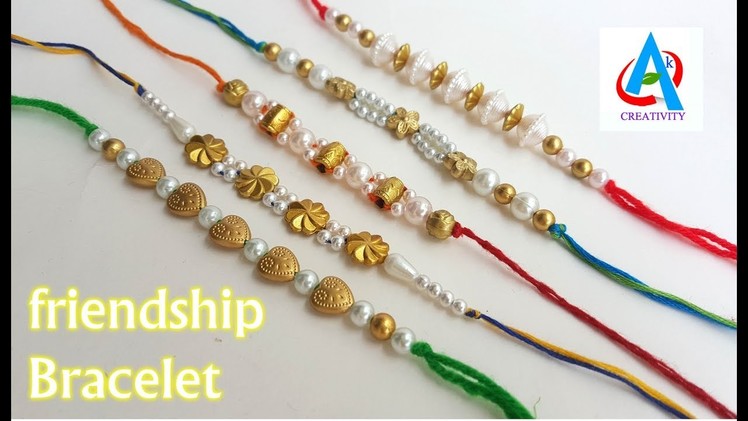 DIY Friendship Bracelets. 5 easy DIY Projects. Friendship bracelet with beads