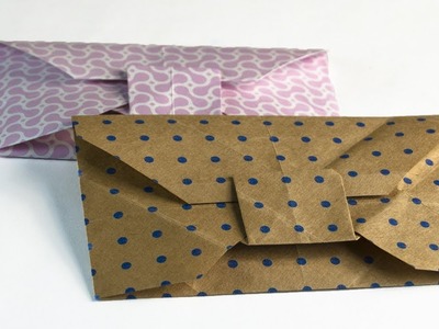 DIY: Origami Envelope - How to make a paper envelope