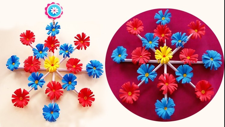 Diy Paper Crafts How To Make Wall Decoration With Origami Paper | Paper Crafts Hanging - Do Craft