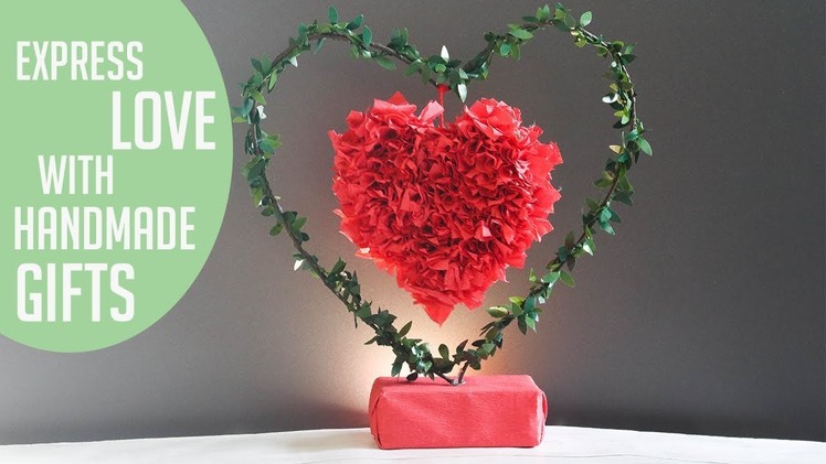 DIY Paper crafts | unique valentine's Day gifts | diy show showpiece |