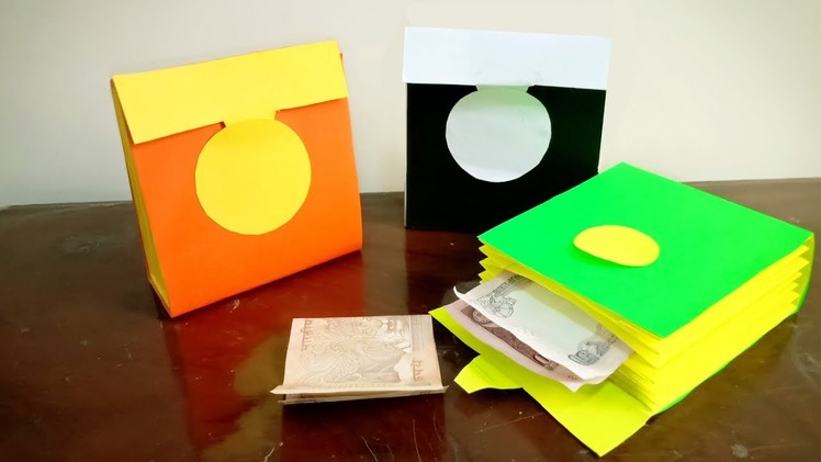 DIY Paper Pouch | How to make Paper Wallet | Crafts Junction