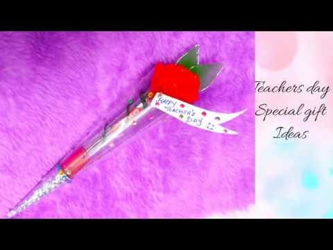 Diy teachers day gift ideas latest ideas.how to make rose of organdy