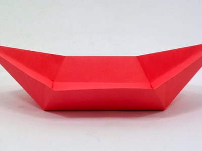 Easy Boat Made Out Of Paper That Floats On Water