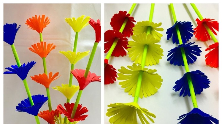 Easy flower making with paper | How to Make A Sticky Gift Flower