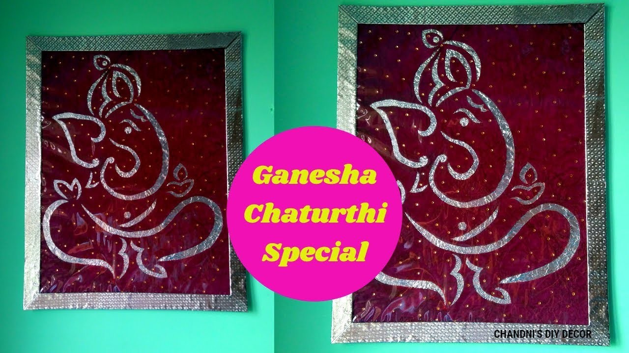 Easy Ganesha Wall Art || How to Make Simple Ganesha Wall Hanging || Ganesh Chaturthi Special ||