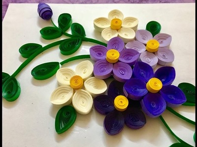Easy Paper Quilled Card | Wall Art | Design#2