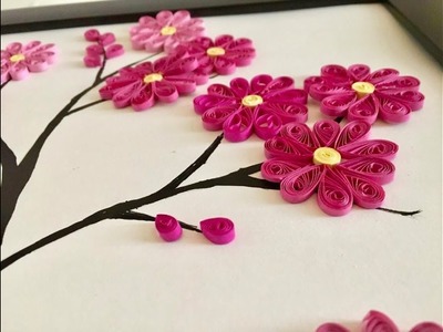 Easy Paper Quilled Card | Wall Art | Design#3