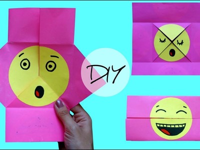 Emoji face changer | Easy kids games | Origami for kids | Emoji DIY Paper Magic Card