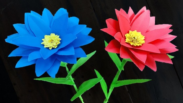 FlowerUPC | How to Make Paper Flowers | paper flower origami | Paper Flowers Tutorial
