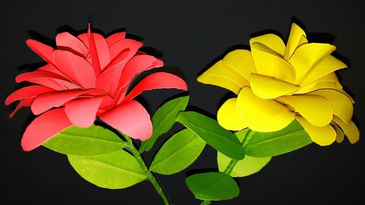 FlowerUPC | How to make paper flowers | DIY Paper Flowers | Flower Making