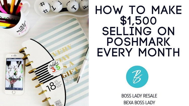 How I Make $1,500 Each Month Selling on Poshmark Part Time!