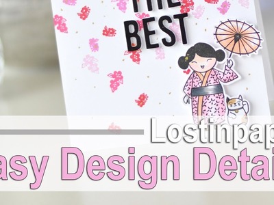 How To Add Easy Design Details to a Card!