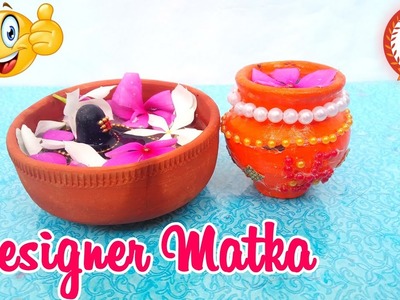 How To Decorate Pot at home|Matki Decoration|Easy Pot Painting at Home|Experts Of Creativity