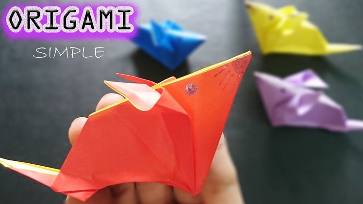 How to Fold the MOUSE just Beautiful and Fast - Easy to make Origami – Paper Magic Top