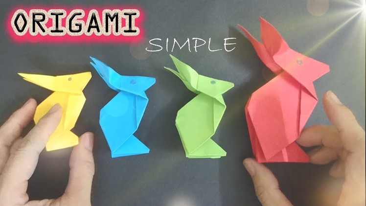 How to Fold the RABBIT just Beautiful and Fast - Easy to make Origami – Paper Magic Top