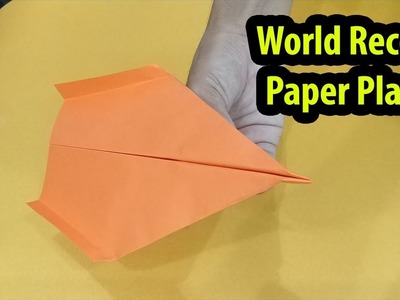 How to make a good paper airplane that flies far | Paper Plane Folding