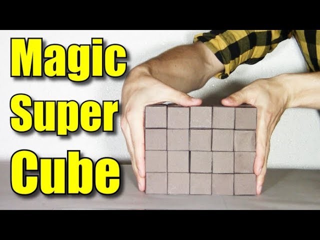 How to make a NEW Moving Cube paper 3D Super Magic Transformer DIY - Yakomoga - Infinity Cube
