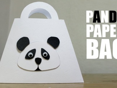 How to make a Paper Bag - DIY Panda Paper Bag Design
