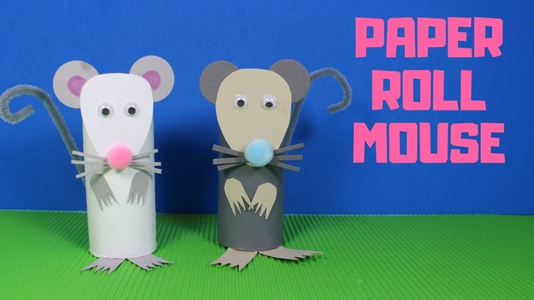 How to Make a Paper Roll Mouse