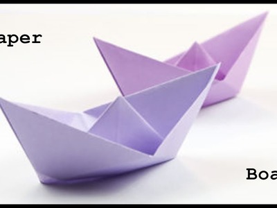 How To Make A Simple Origami paper Boat  | Origami Boat | Origami Step by Step Tutorial