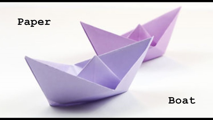 How To Make A Simple Origami paper Boat  | Origami Boat | Origami Step by Step Tutorial
